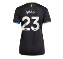 Manchester United Luke Shaw #23 Koszulka Trzecia damskie 2025-26 Krótki Rękaw